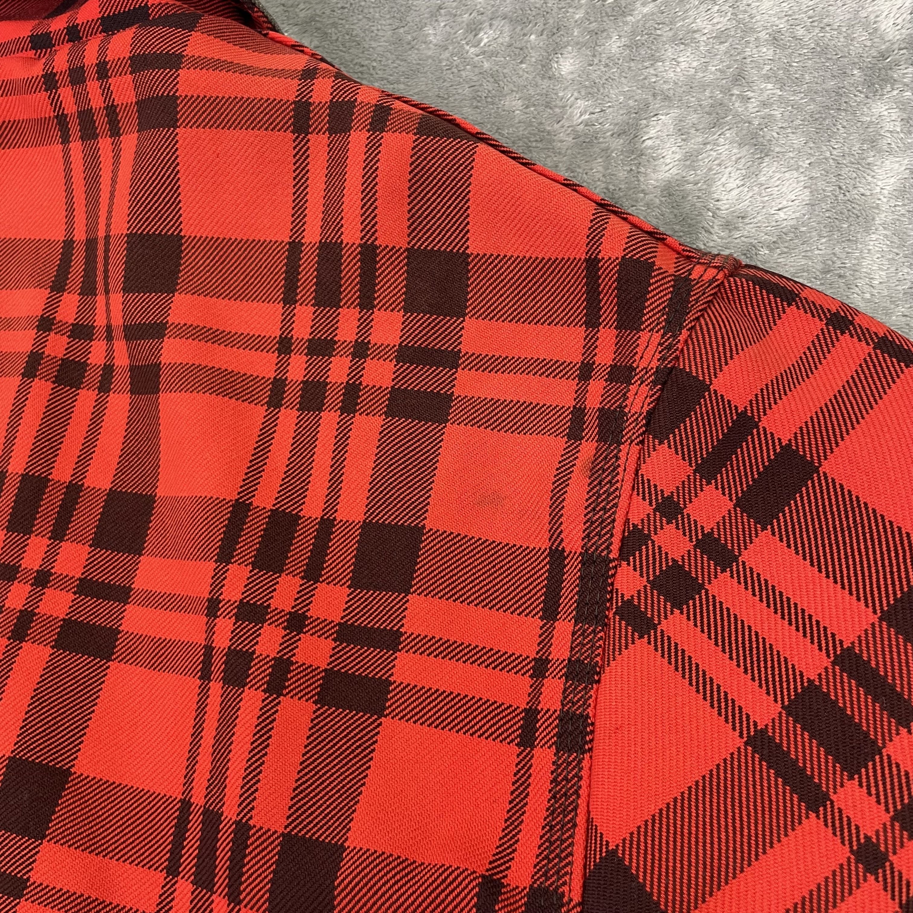 Carhartt × Vintage Vintage 80s Plaid Carhartt insulated jacket Thrashed Size US XXL / EU 58 / 5 - 9 Thumbnail