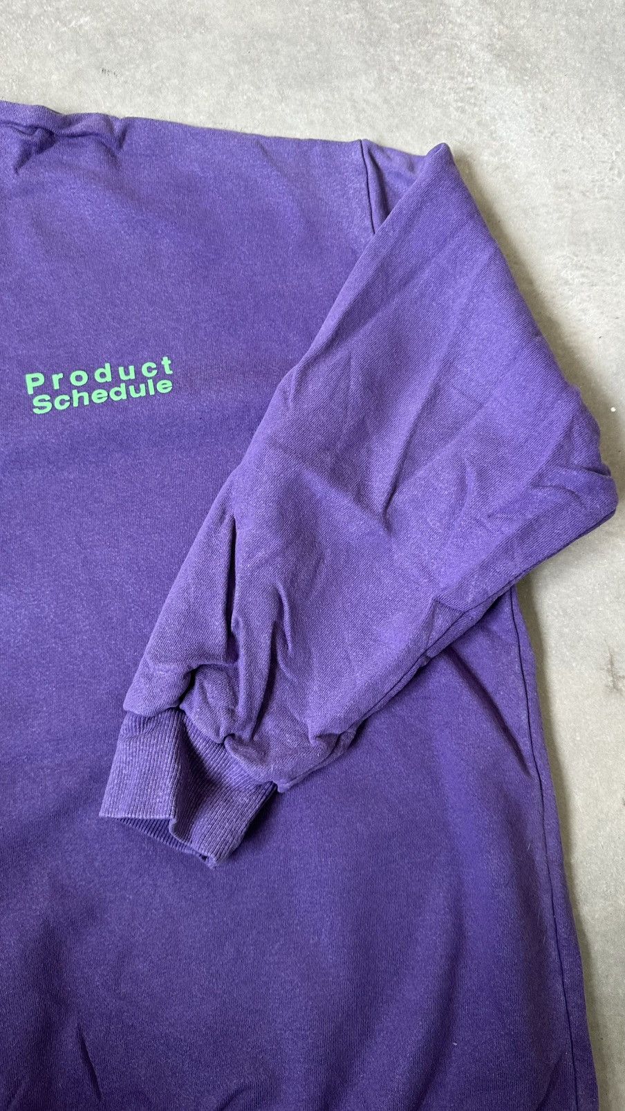 Japanese Brand PRODUCT SCHEDULE WASH TAG PRINT SWEATSHIRT Size US XXL / EU 58 / 5 - 4 Thumbnail