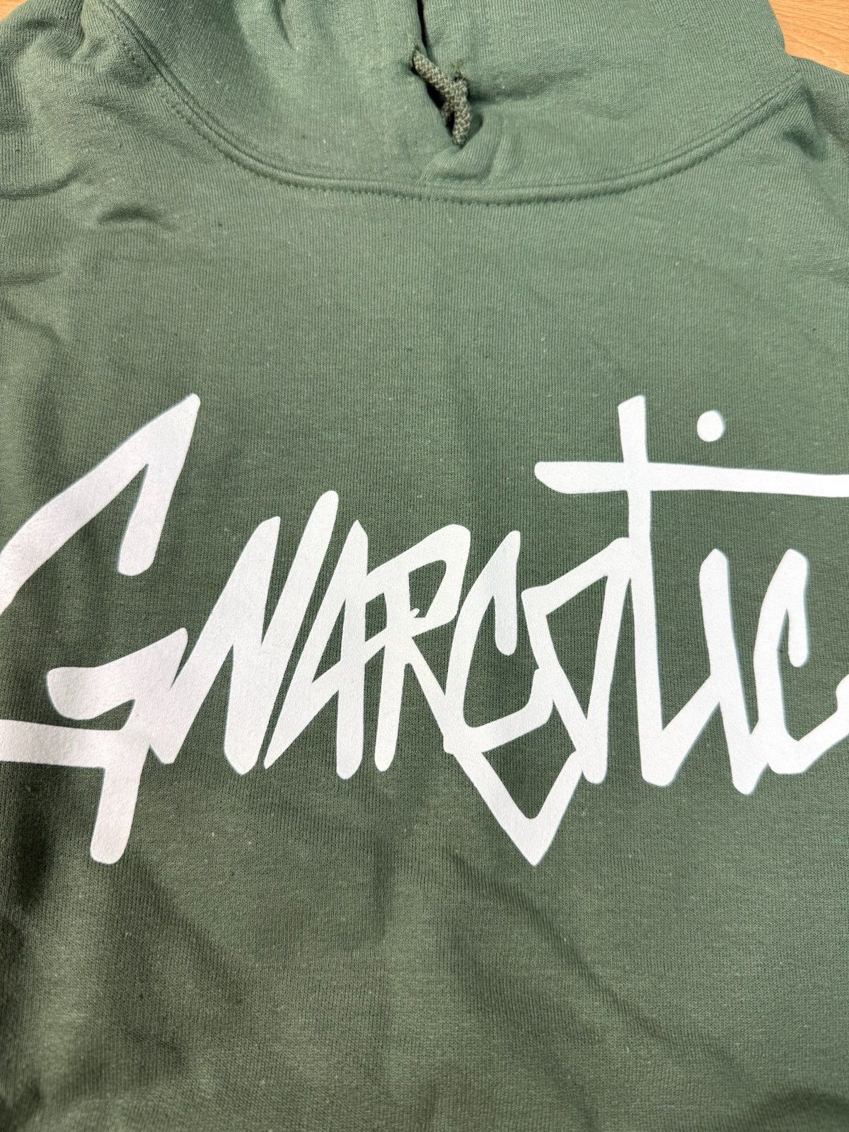 Gnarcotic × Rap Tees Gnarcotic Lil Gnar Logo Hoodie Green Medium Size US M / EU 48-50 / 2 - 3 Thumbnail