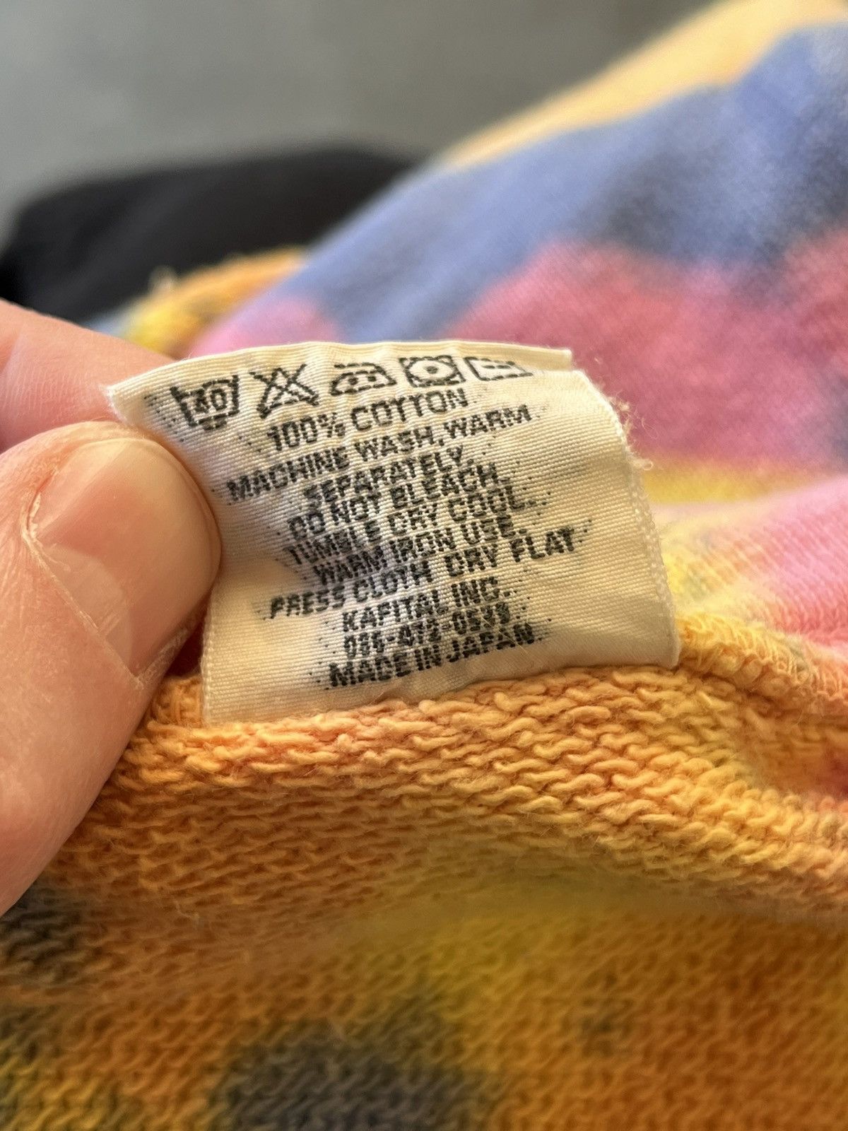 Kapital Kountry KAPITAL Surf Tie Die Hoodie Size 1 (small) Size US S / EU 44-46 / 1 - 11 Thumbnail