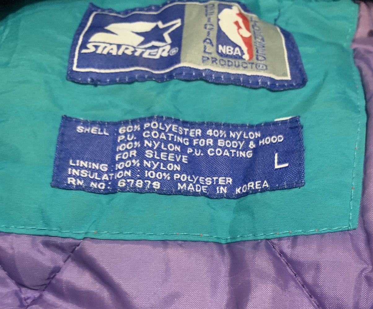 Starter Vintage Starter Nba Charlotte Hornets Jacket Hoodie Size US L / EU 52-54 / 3 - 10 Thumbnail