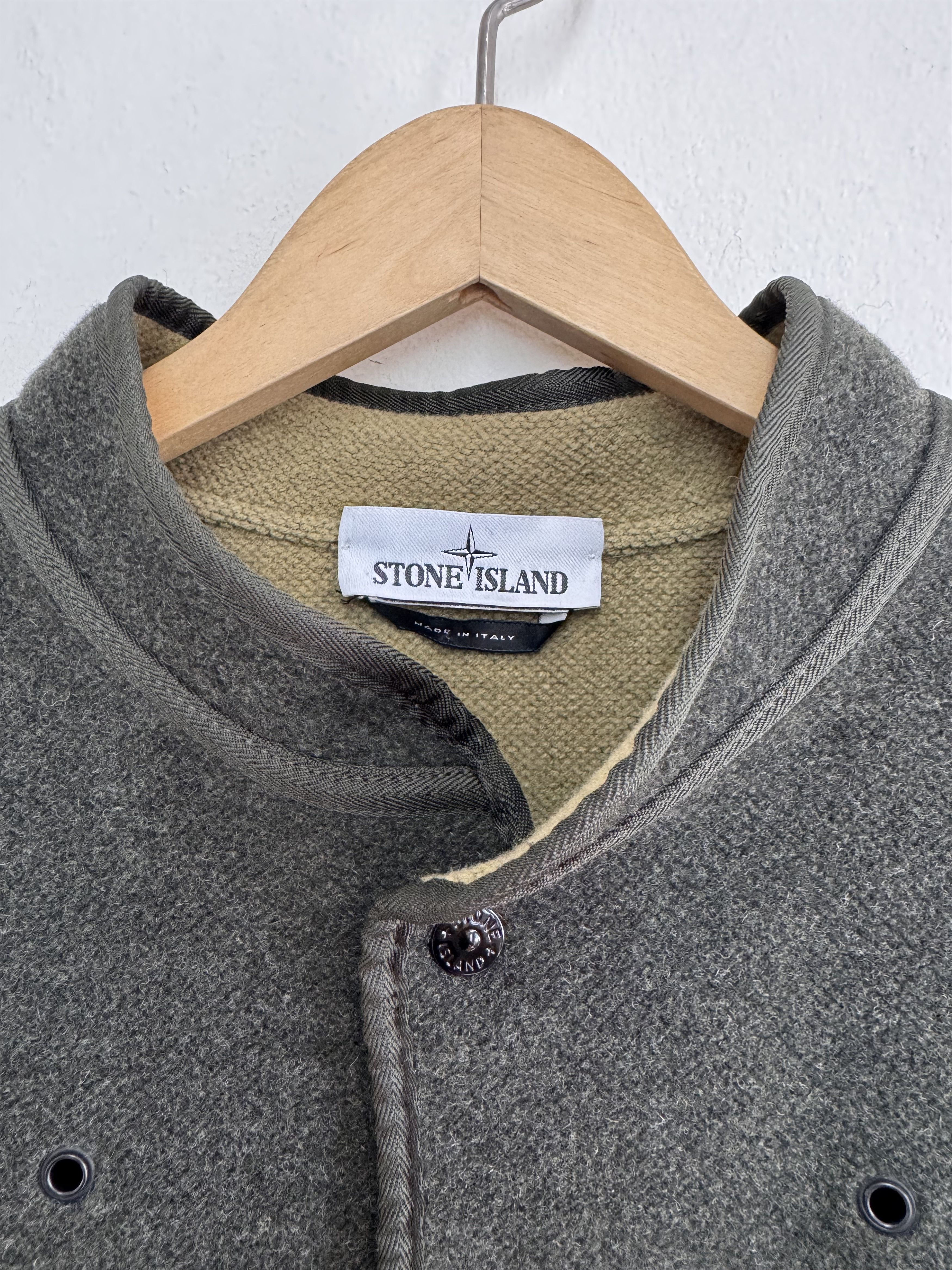 Stone Island Stone Island Reversible Wool Blanket Jacket Stripe L Italy Size US L / EU 52-54 / 3 - 3 Thumbnail