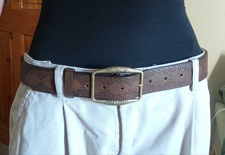 Japanese Brand × Vintage Retro Y2K Printed Pattern Belt Size ONE SIZE - 5 Thumbnail