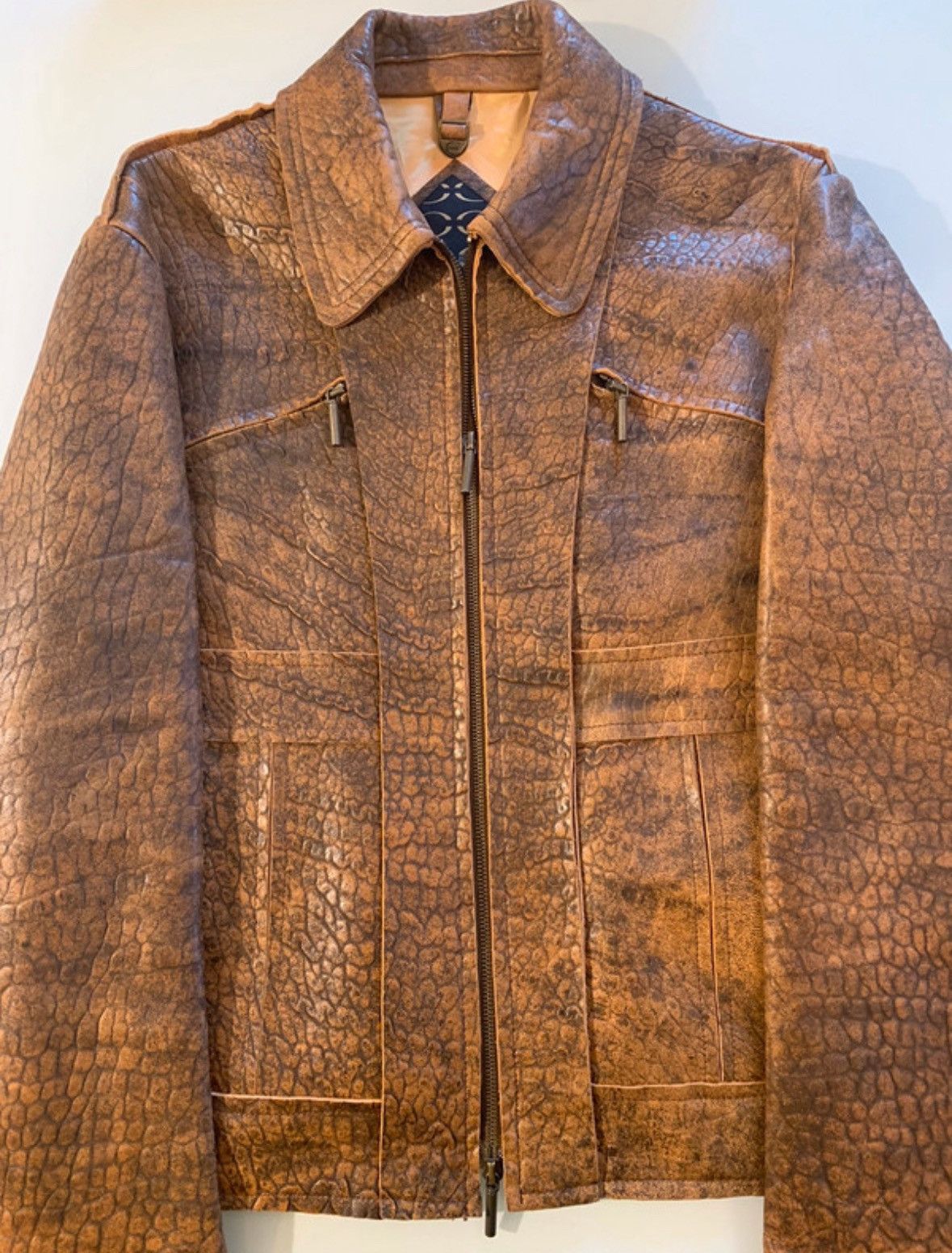 Just Cavalli ARCHIVE A/W 2005 LEATHER JACKET Size US M / EU 48-50 / 2 - 4 Thumbnail