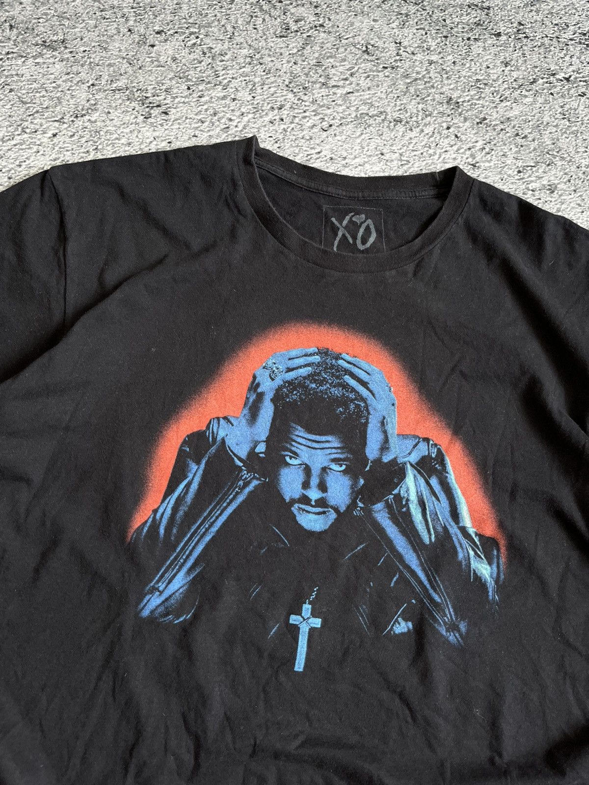 Rap Tees × The Weeknd × XO Vintage The Weeknd XO T-Shirt Size US XL / EU 56 / 4 - 3 Thumbnail