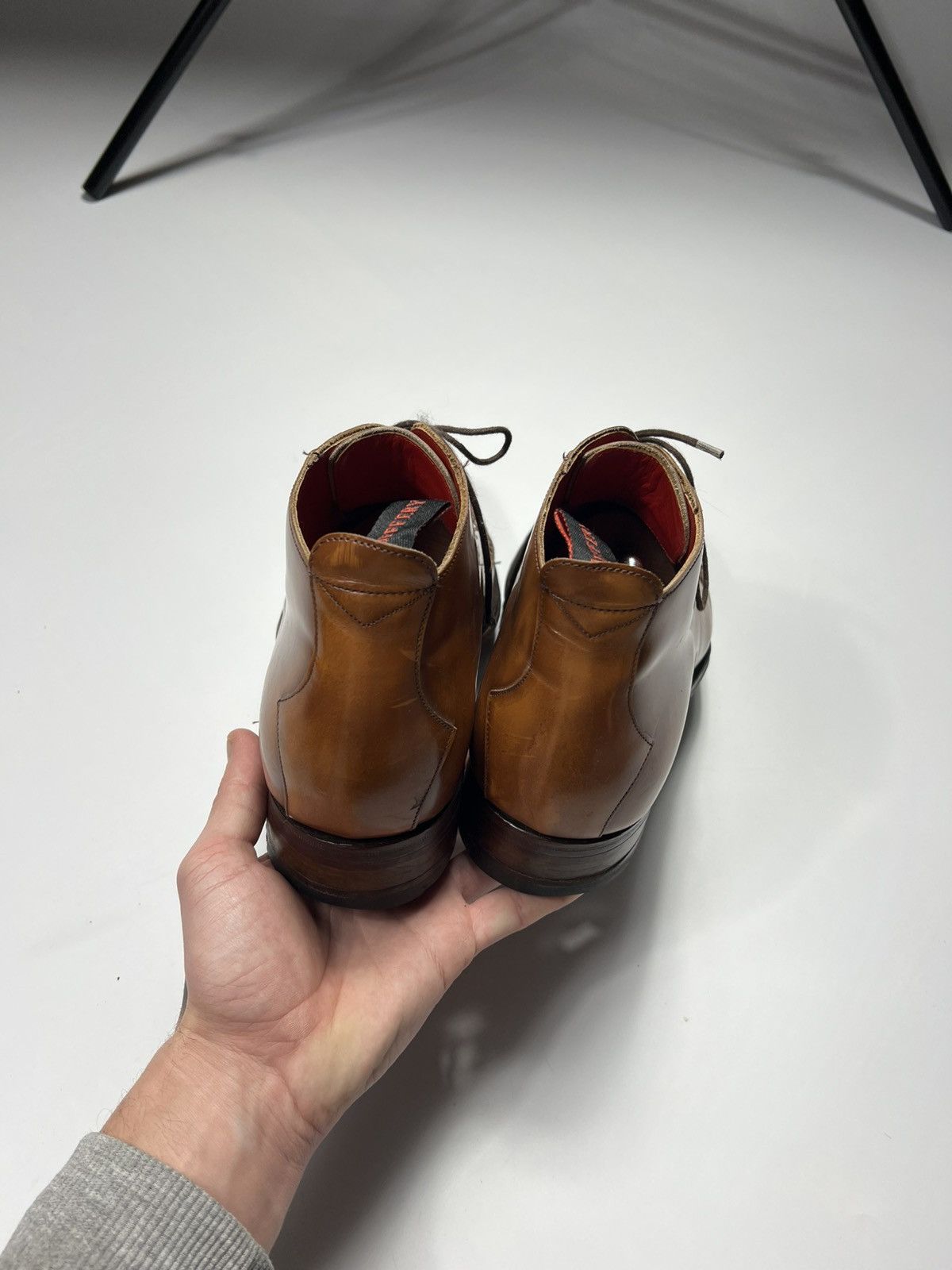 Jeffery West Rare Vintage Jeffery West Cowboy Leather Shoes Boots Size US 9.5 / EU 42-43 - 7 Thumbnail