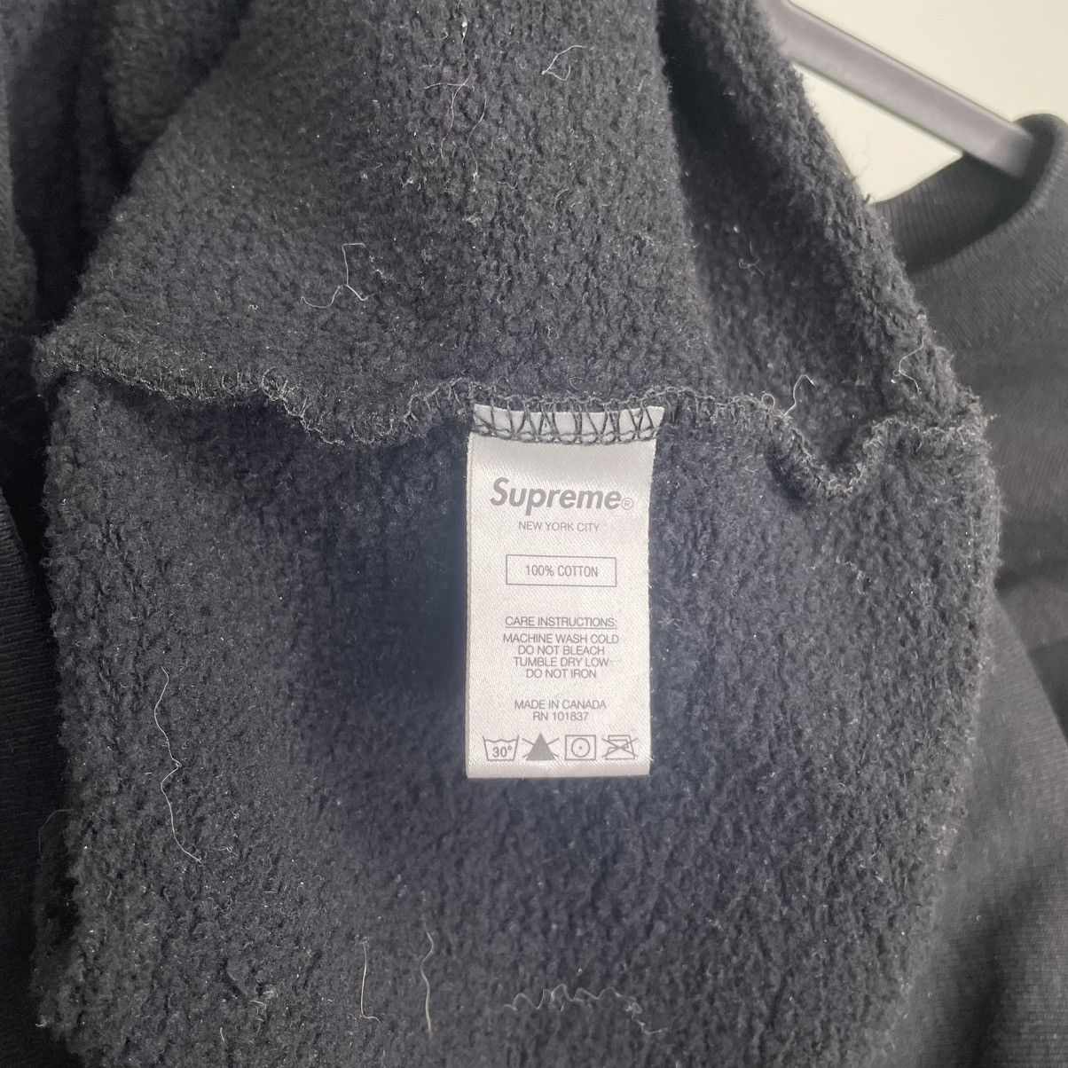 Supreme Supreme Crewneck Sweatshirt Cutout Box Logo Black Large Size US L / EU 52-54 / 3 - 7 Thumbnail