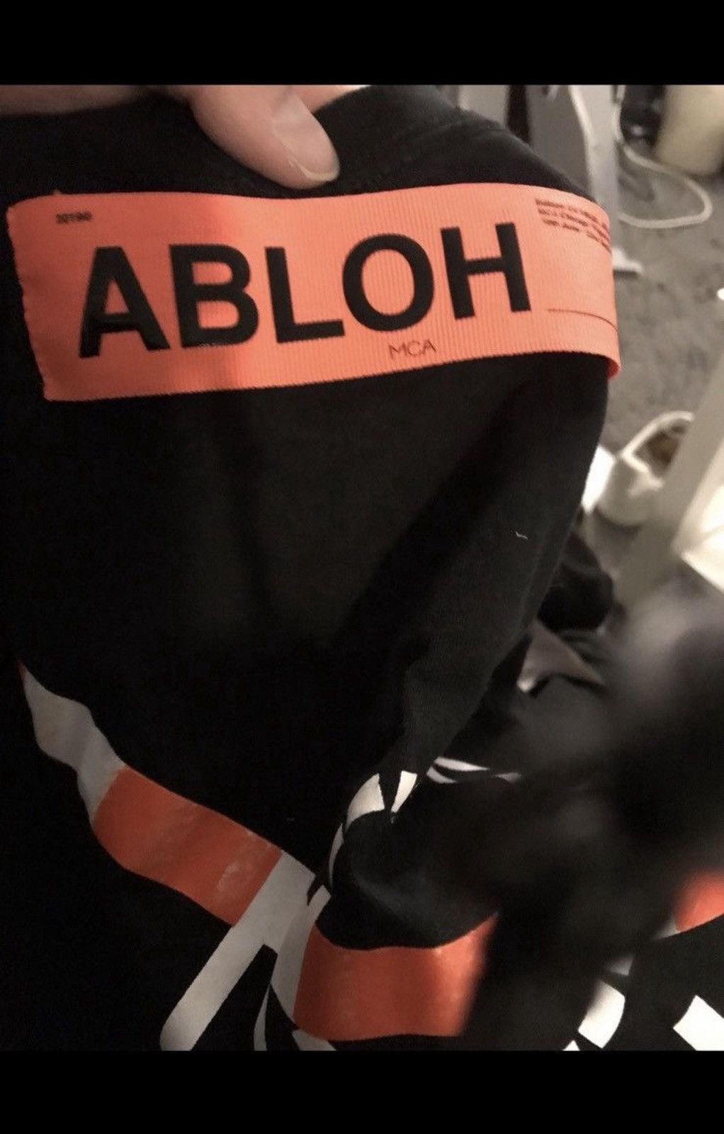 Virgil Abloh Virgil Abloh x MCA Figures of Speech Black Tape Tshirt Size US S / EU 44-46 / 1 - 4 Thumbnail