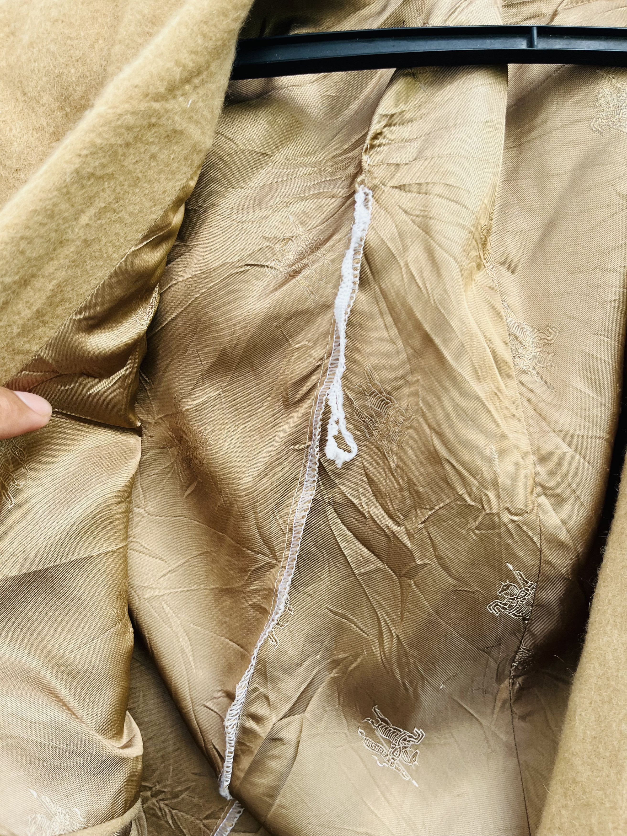 Burberry × Japanese Brand Vintage Burberrys Bullocks 100% Pure Camel Hair Wool Jacket Size US M / EU 48-50 / 2 - 11 Thumbnail