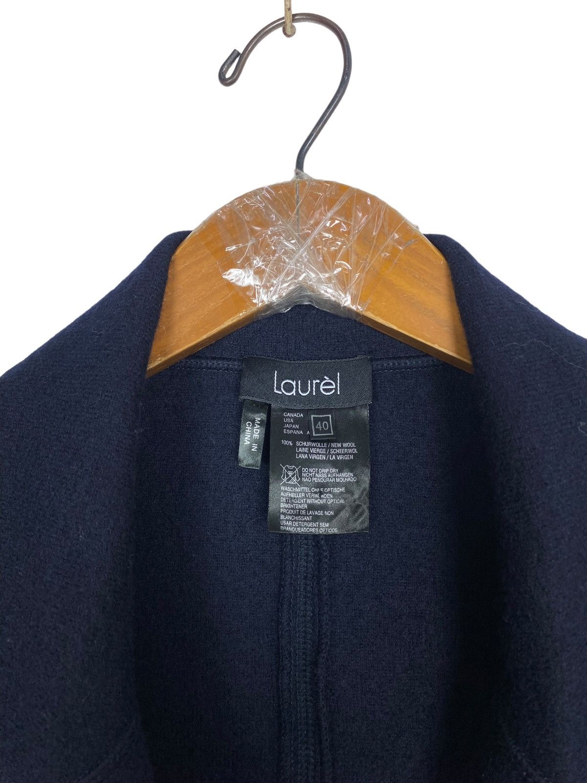 Japanese Brand Rare‼️ Laurel Wool Knitted Long Sleeve Size XL / US 12-14 / IT 48-50 - 5 Thumbnail