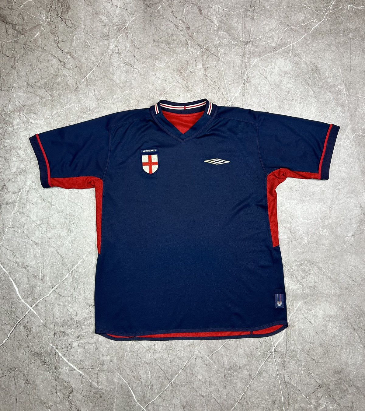 Umbro × Vintage Vintage Umbro England 2004 reversible soccer jersey Size US L / EU 52-54 / 3 - 1 Thumbnail