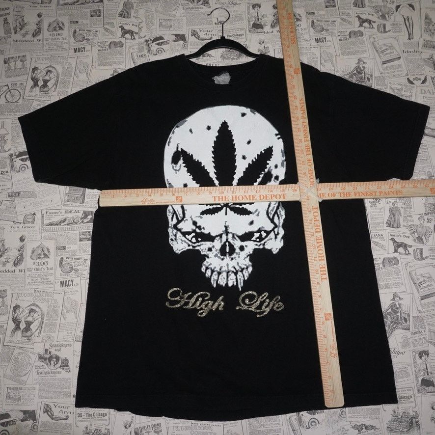 Vintage XL - Vintage Y2K high life skull grateful Dead 1990s t-shirt Size US XL / EU 56 / 4 - 4 Thumbnail