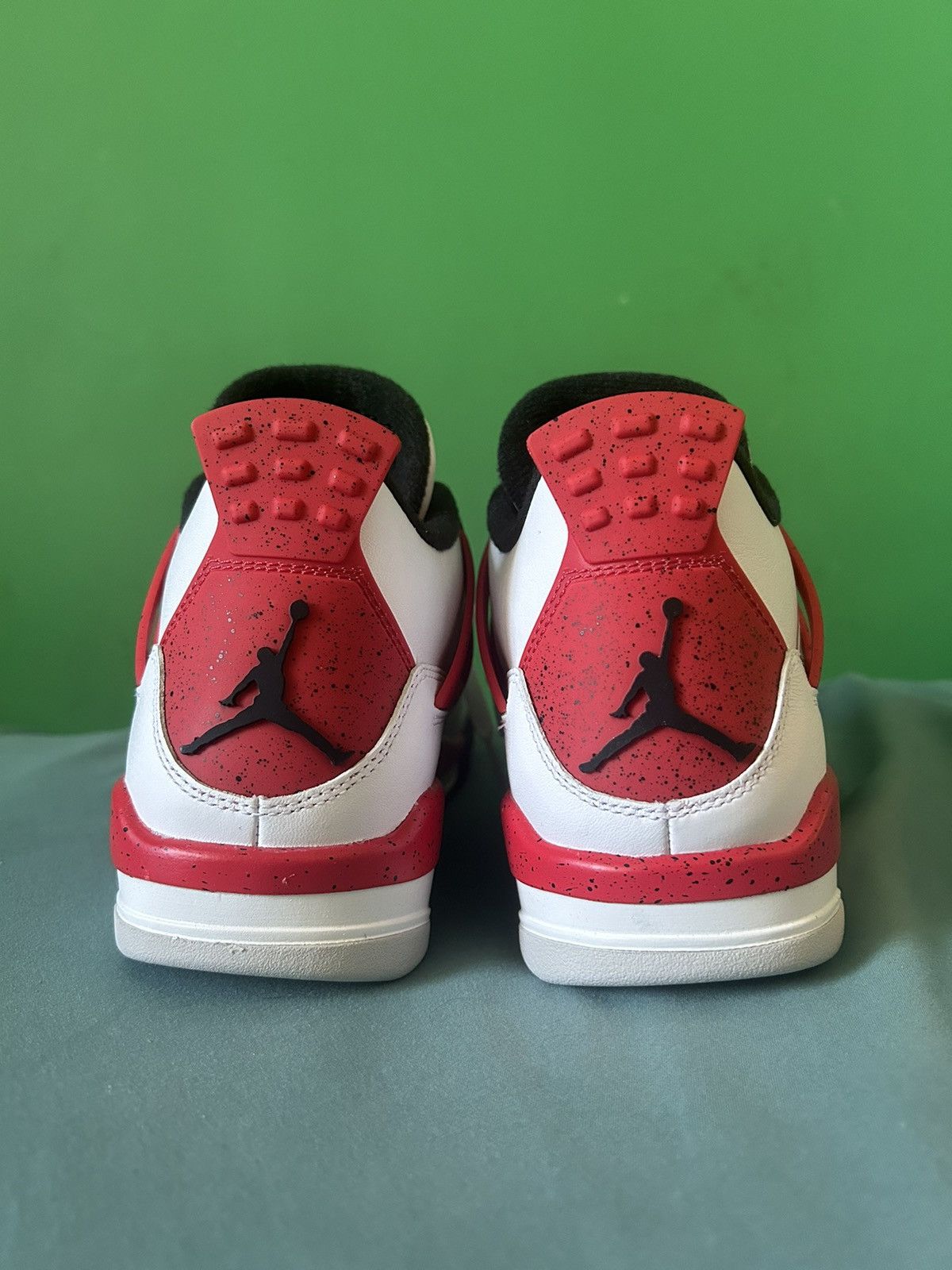 Jordan Brand Nike Air Jordan 4 Red Cement 2023 Size US 6 / EU 39 - 3 Thumbnail