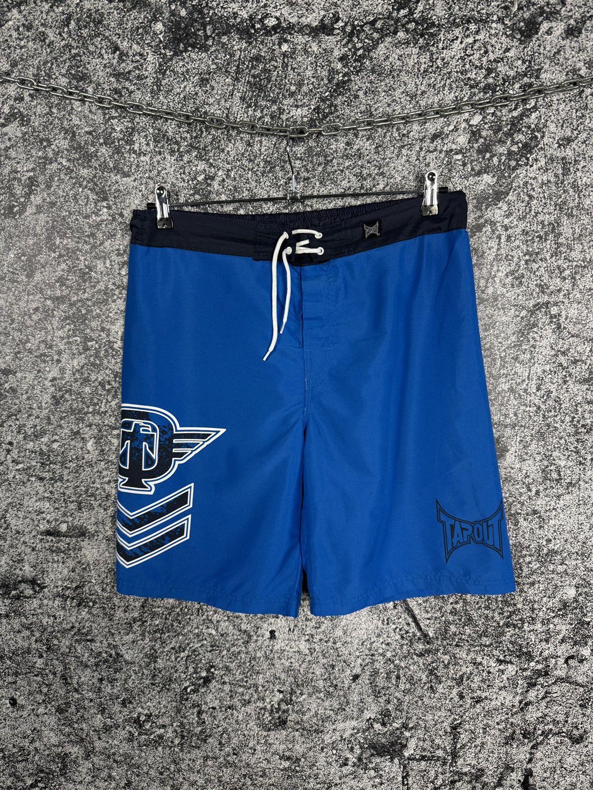 Tapout Tapout Board Shorts Swim Trunks Blue MMA Training Size L Size US 36 / EU 52 - 1 Thumbnail