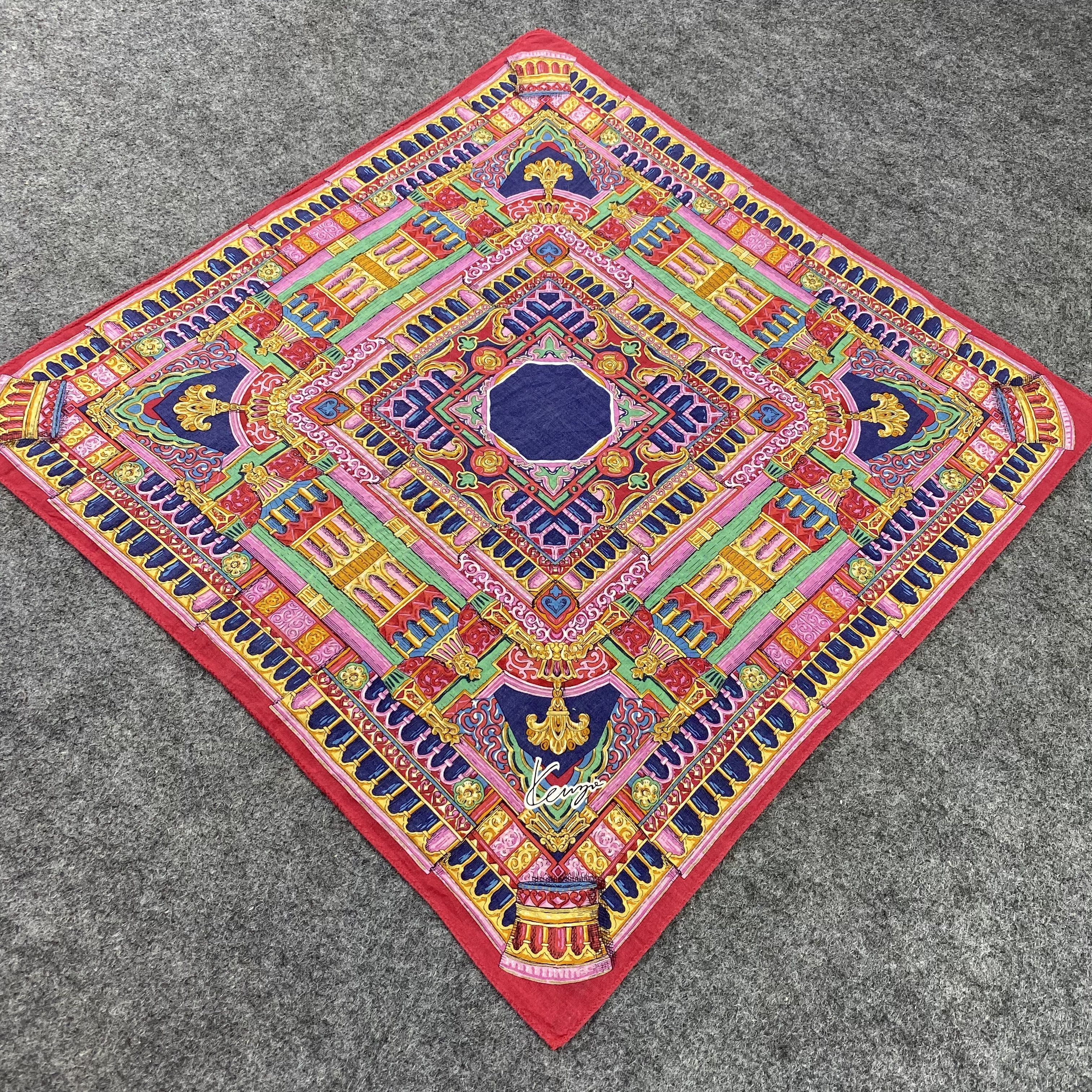 Kenzo Kenzo Handkerchief / Bandana / Neckerchief-B481 Size ONE SIZE - 4 Thumbnail