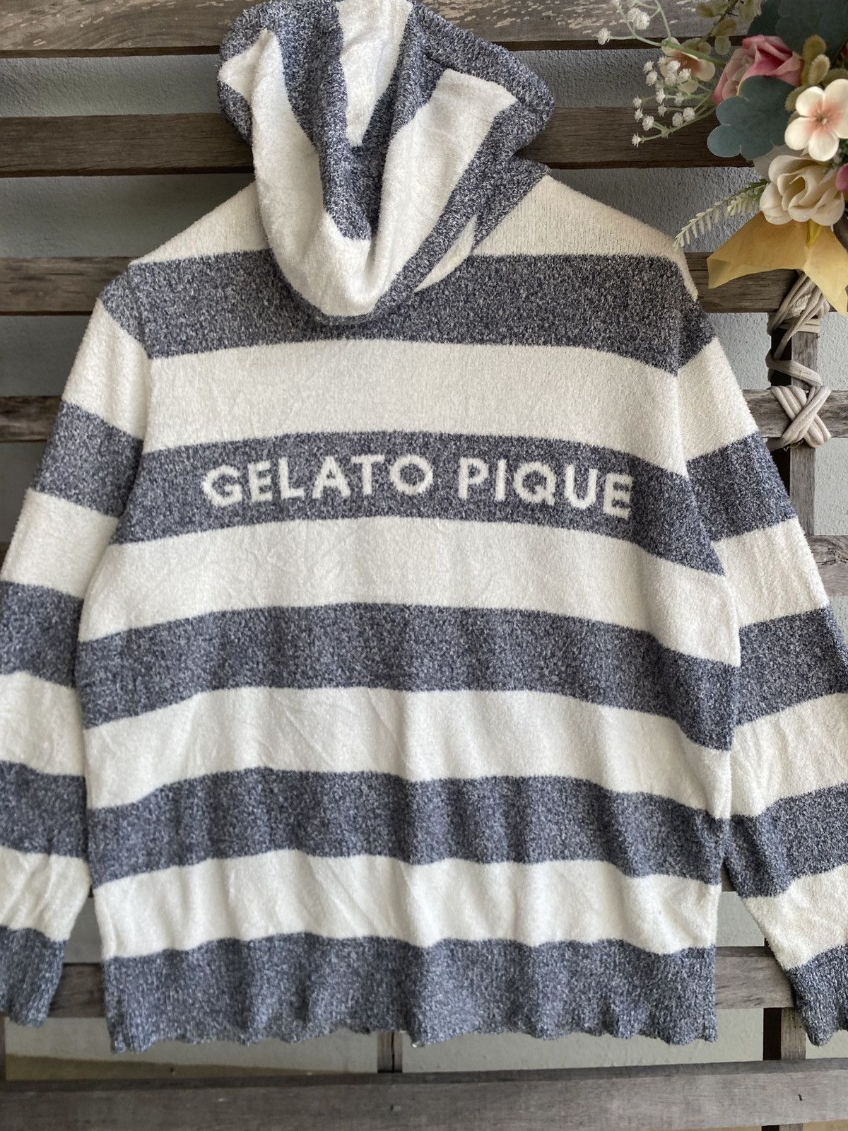 Japanese Brand Gelato Pique Knitwear Hoodie Size US XL / EU 56 / 4 - 6 Thumbnail