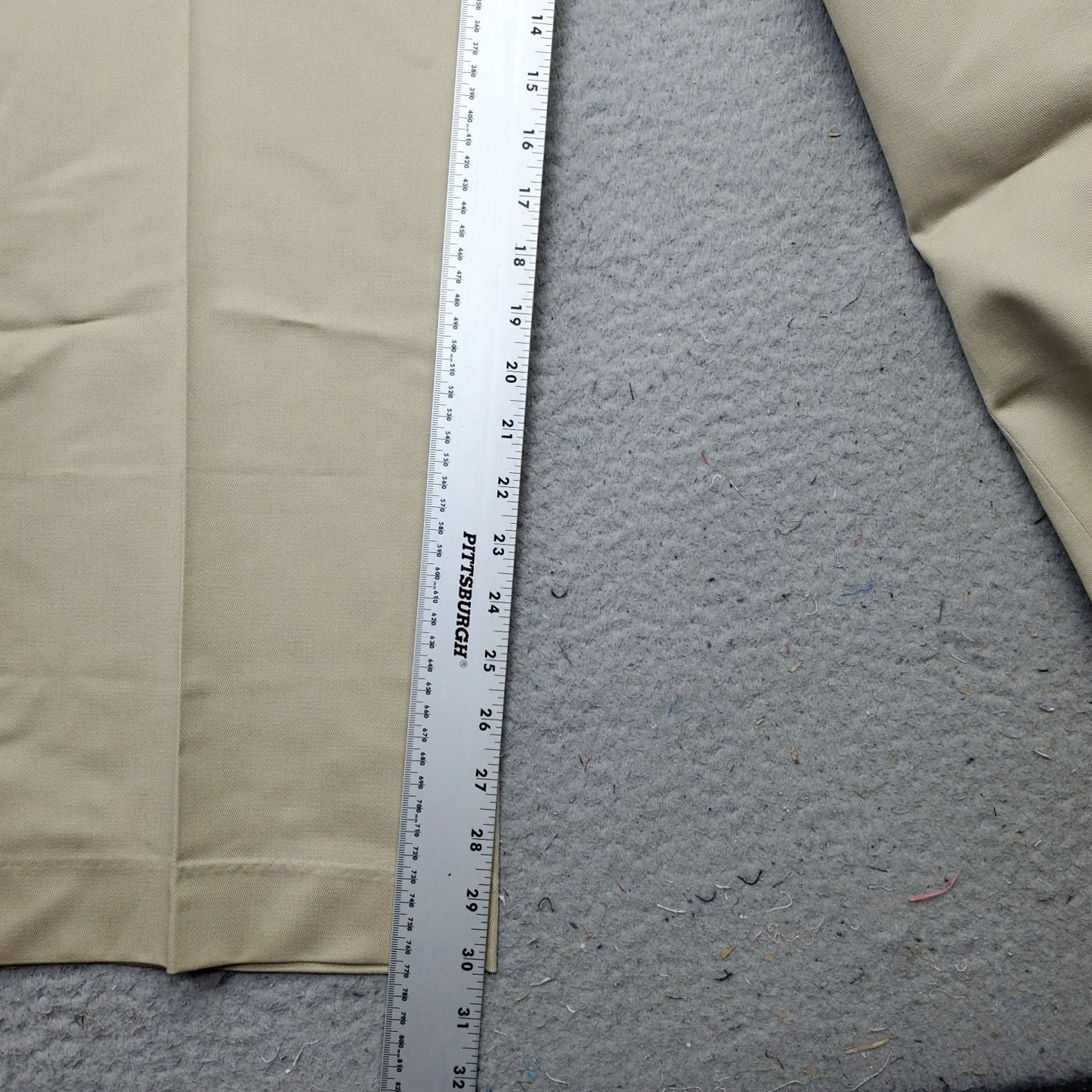 Vintage Knightsbridge Chino Pants Mens 40x30 Tan Belted Waist Straight Leg Size US 40 / EU 56 - 4 Thumbnail