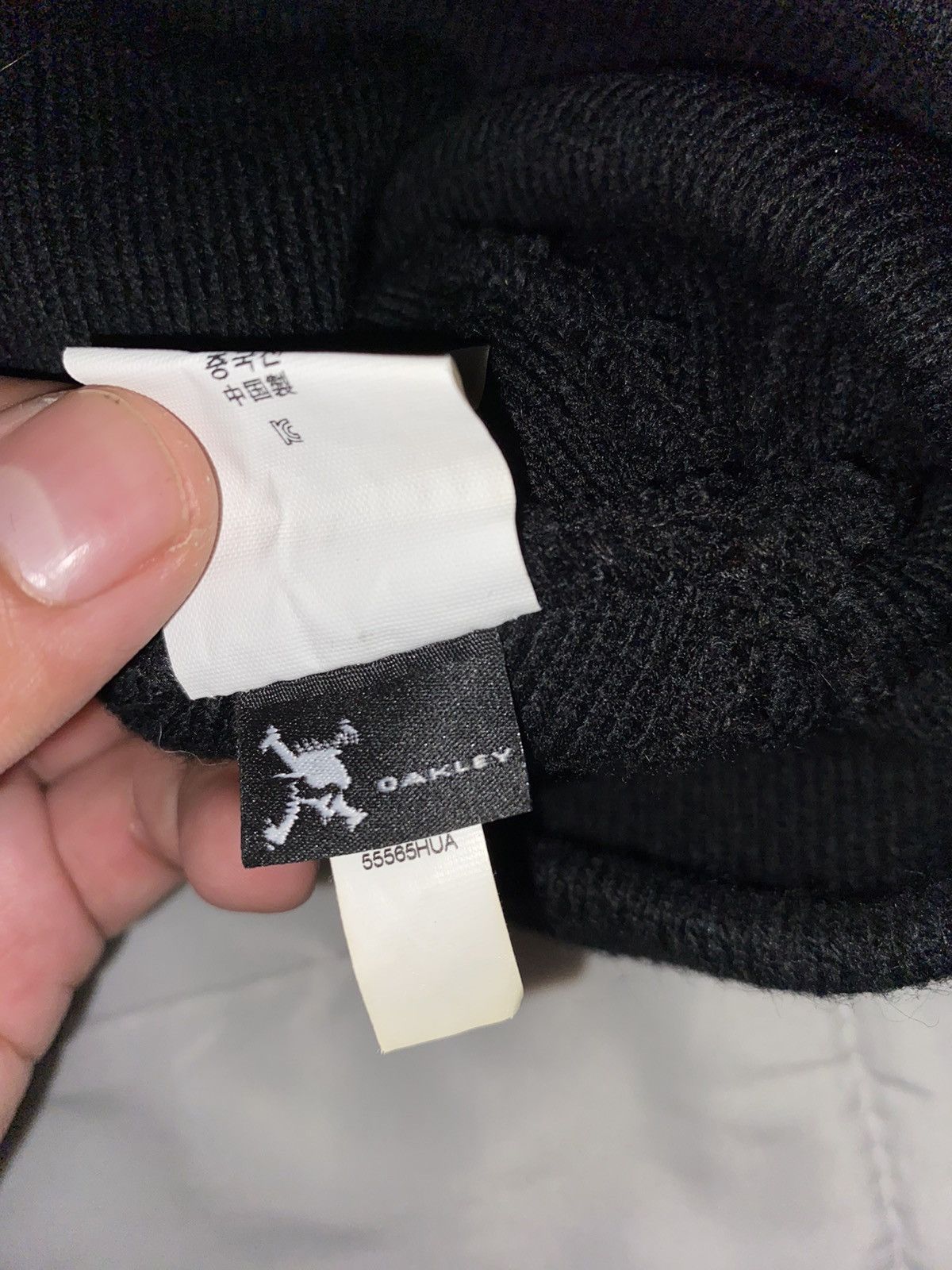 Oakley × Vintage Vintage Oakley O Logo Beanie Y2K Skully Size ONE SIZE - 4 Thumbnail