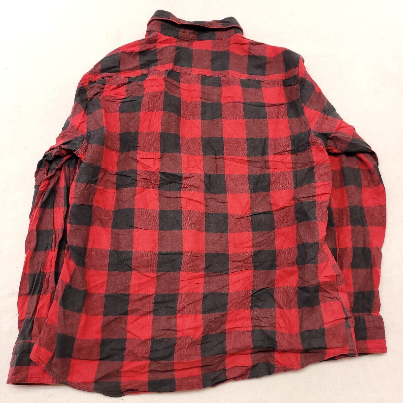 Sonoma Sonoma Buffalo Check Flannel Button Up Shirt Mens Size L Red Size US L / EU 52-54 / 3 - 10 Thumbnail
