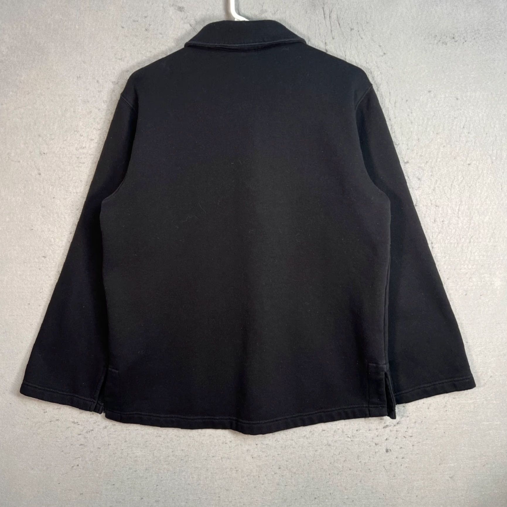 & Other Stories VINTAGE & Other Stories Womens Small Black Long Sleeve Shirt Polo Heavyweight Size S / US 4 / IT 40 - 2 Thumbnail