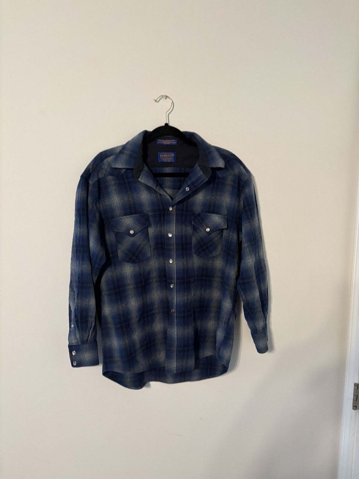 Pendleton × Vintage 1980s vintage Pendleton pearl snap western shirt. Size US L / EU 52-54 / 3 - 1 Thumbnail
