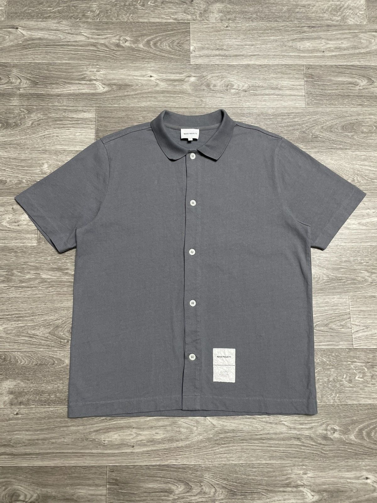 Norse Projects Norse Projects Gustav Tab Series Heavy Jersey Shirt Size US L / EU 52-54 / 3 - 1 Thumbnail