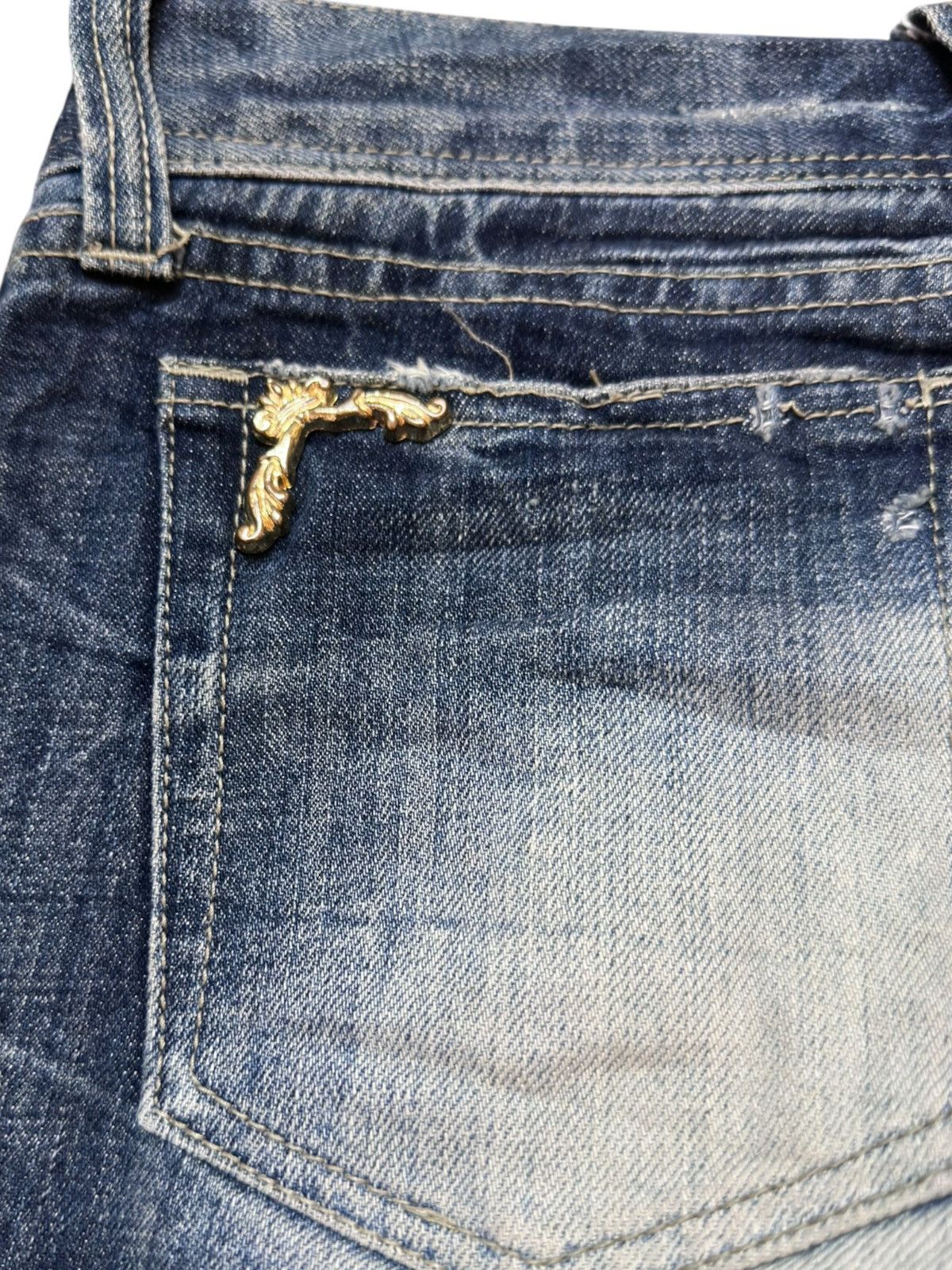 JACKROSE Vintage Jackrose Mudwash Flare Grunge Distressed Denim Size US 30 / EU 46 - 6 Thumbnail