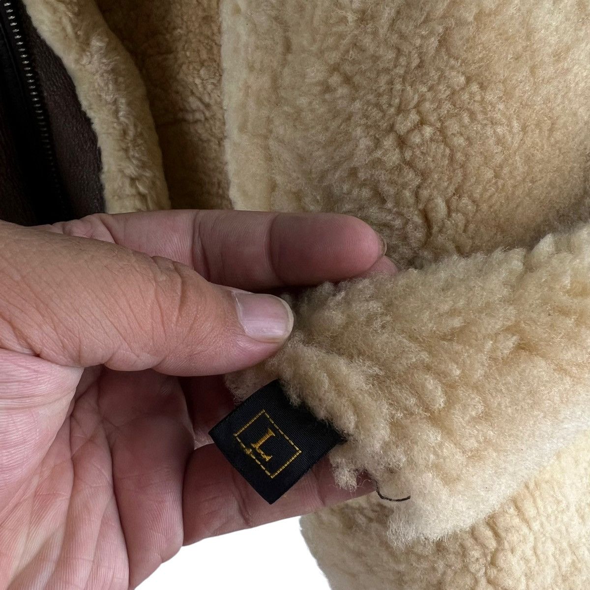 Other 🔥90’s VINTAGE SHEARLING LEATHER B 3 JACKET AVIREX DESIGN Size US L / EU 52-54 / 3 - 14 Thumbnail