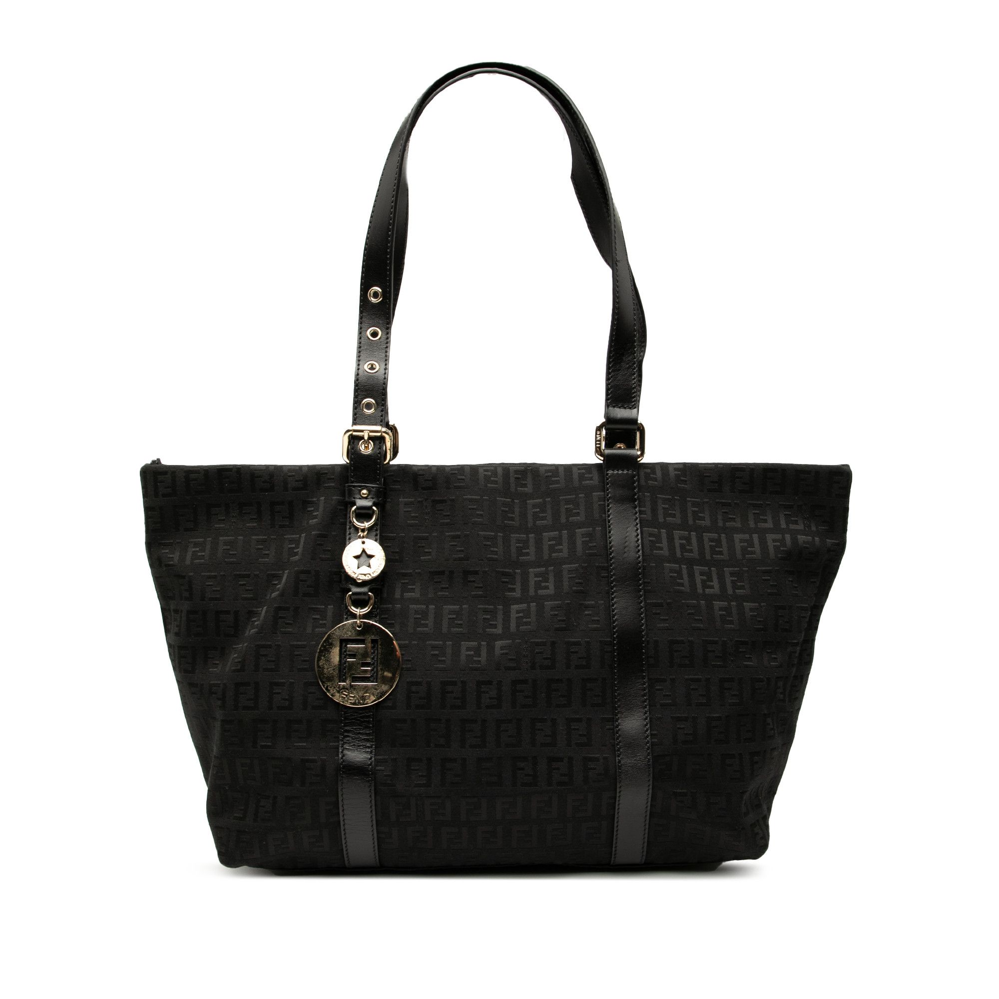 Fendi Fendi Zucchino Canvas Superstar Tote Size ONE SIZE - 1 Thumbnail
