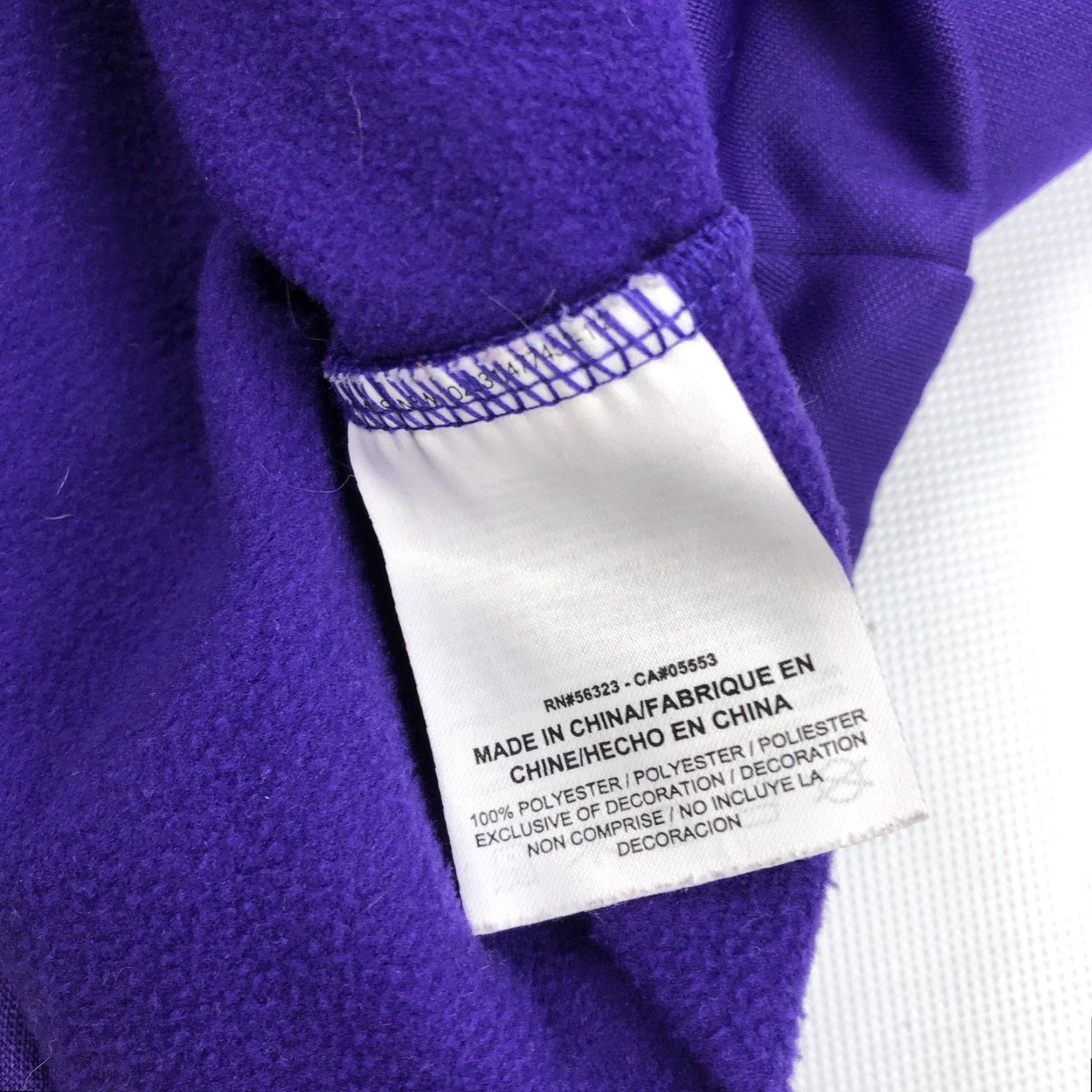 Nike Nike Dri-FIT Men's XL Purple 1/4 Zip Pullover Jacket Activewear Size US XL / EU 56 / 4 - 7 Thumbnail