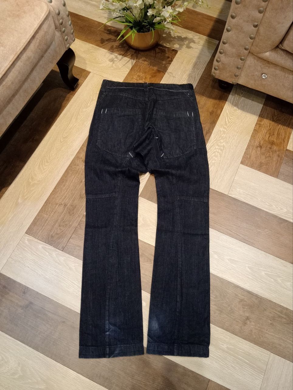 Katharine Hamnett London HAMNETT BLUE INDIGO MODEL SPS DENIM PANTS Size US 33 - 8 Thumbnail