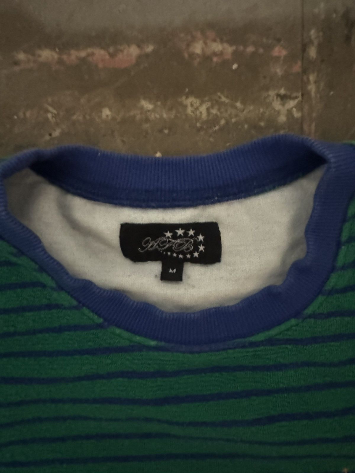 Japanese Brand AFB TOWEL BORDER TEE Size US M / EU 48-50 / 2 - 2 Thumbnail