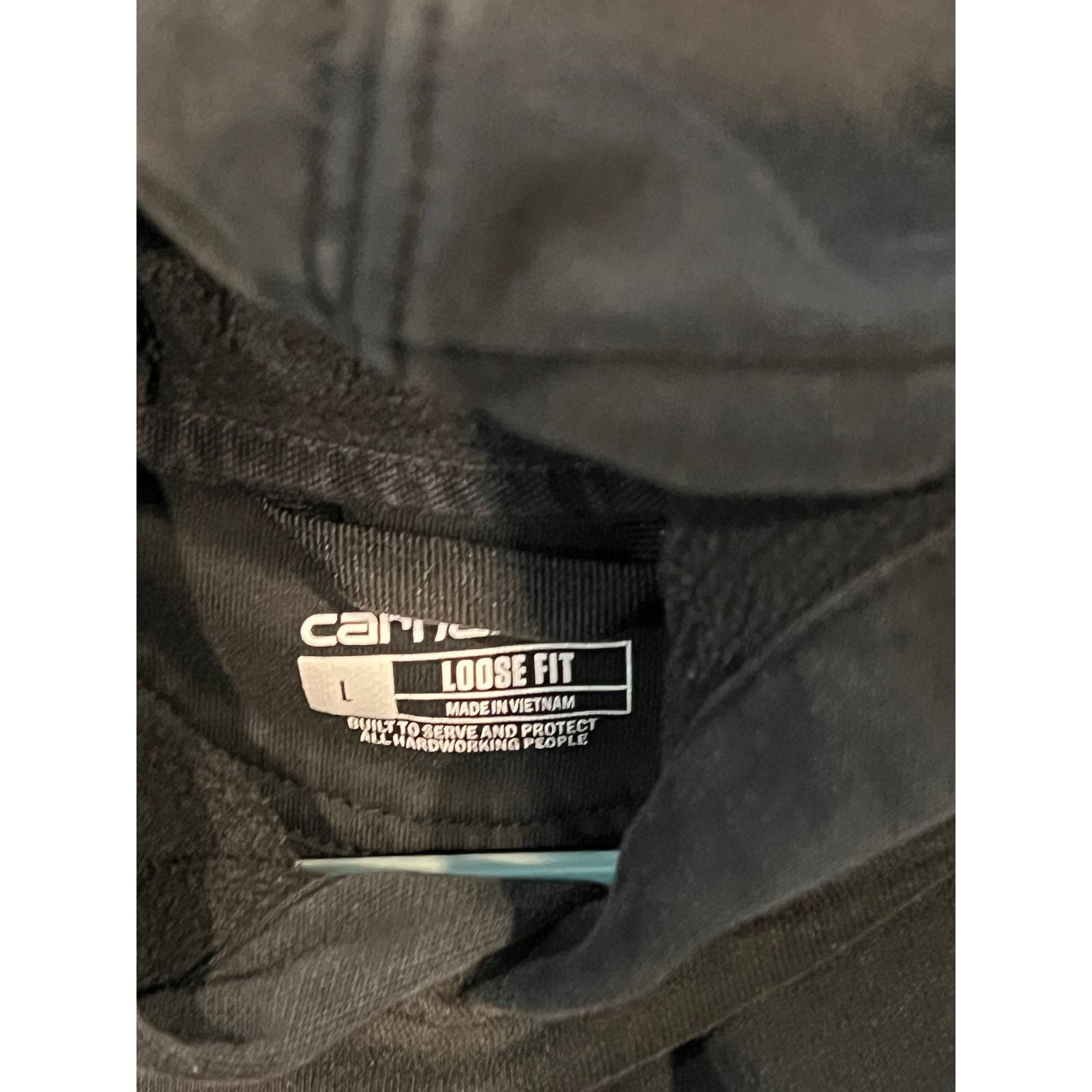 Carhartt Carhartt Black Hoodie Mens Large Loose Fit Size US L / EU 52-54 / 3 - 3 Thumbnail