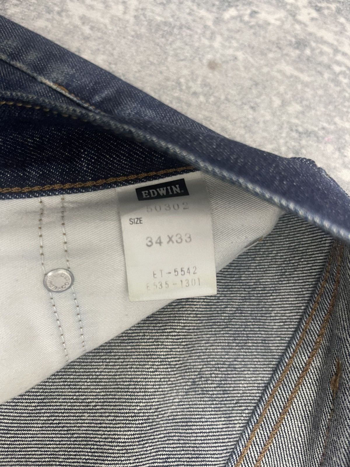 Edwin Vintage Edwin 503ZZ Japanese Denim Jeans - Straight Leg Size US 34 / EU 50 - 7 Thumbnail