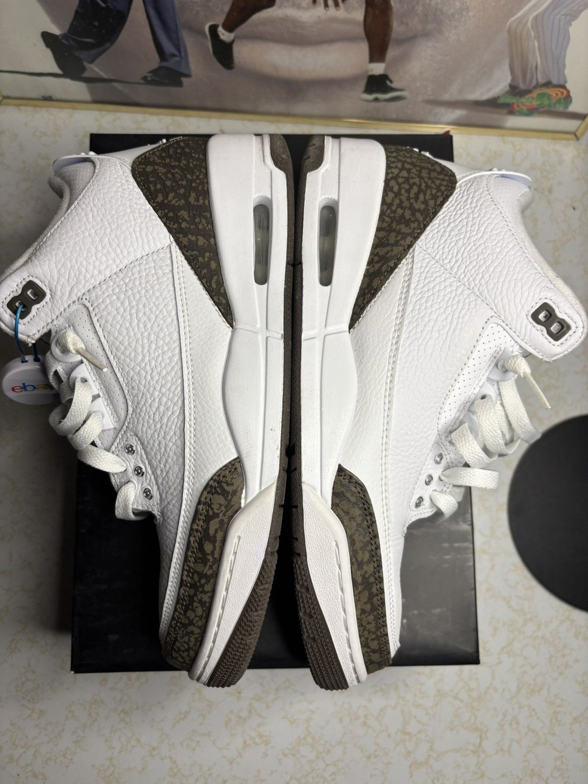 Jordan Brand Jordan 3 Retro Mocha Size US 9.5 / EU 42-43 - 4 Thumbnail