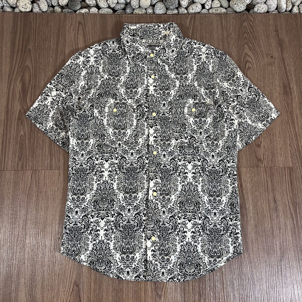 Tornado Mart Tornado Mart Baroque Pattern Short Sleeve Shirt Size US S / EU 44-46 / 1 - 1 Thumbnail