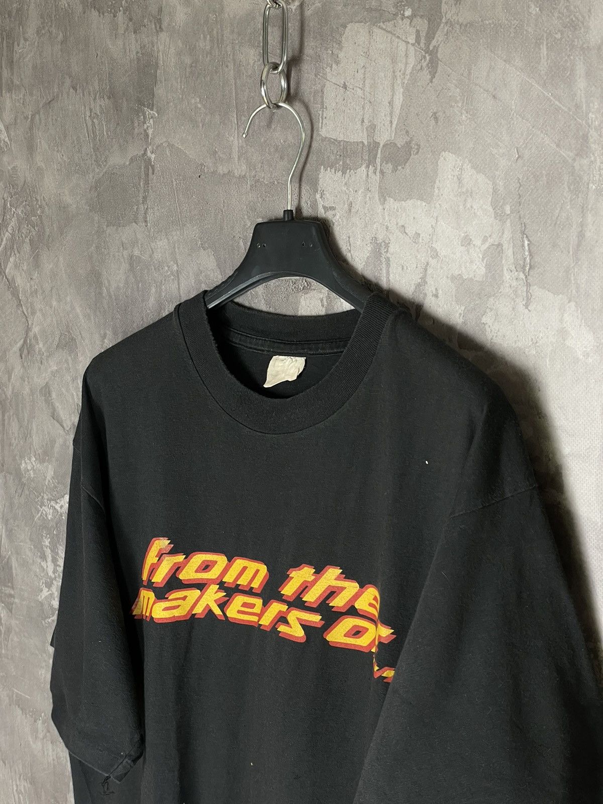 Band Tees × Vintage Vintage Status Quo From The Makers Of Black T-shirt Size US L / EU 52-54 / 3 - 5 Thumbnail