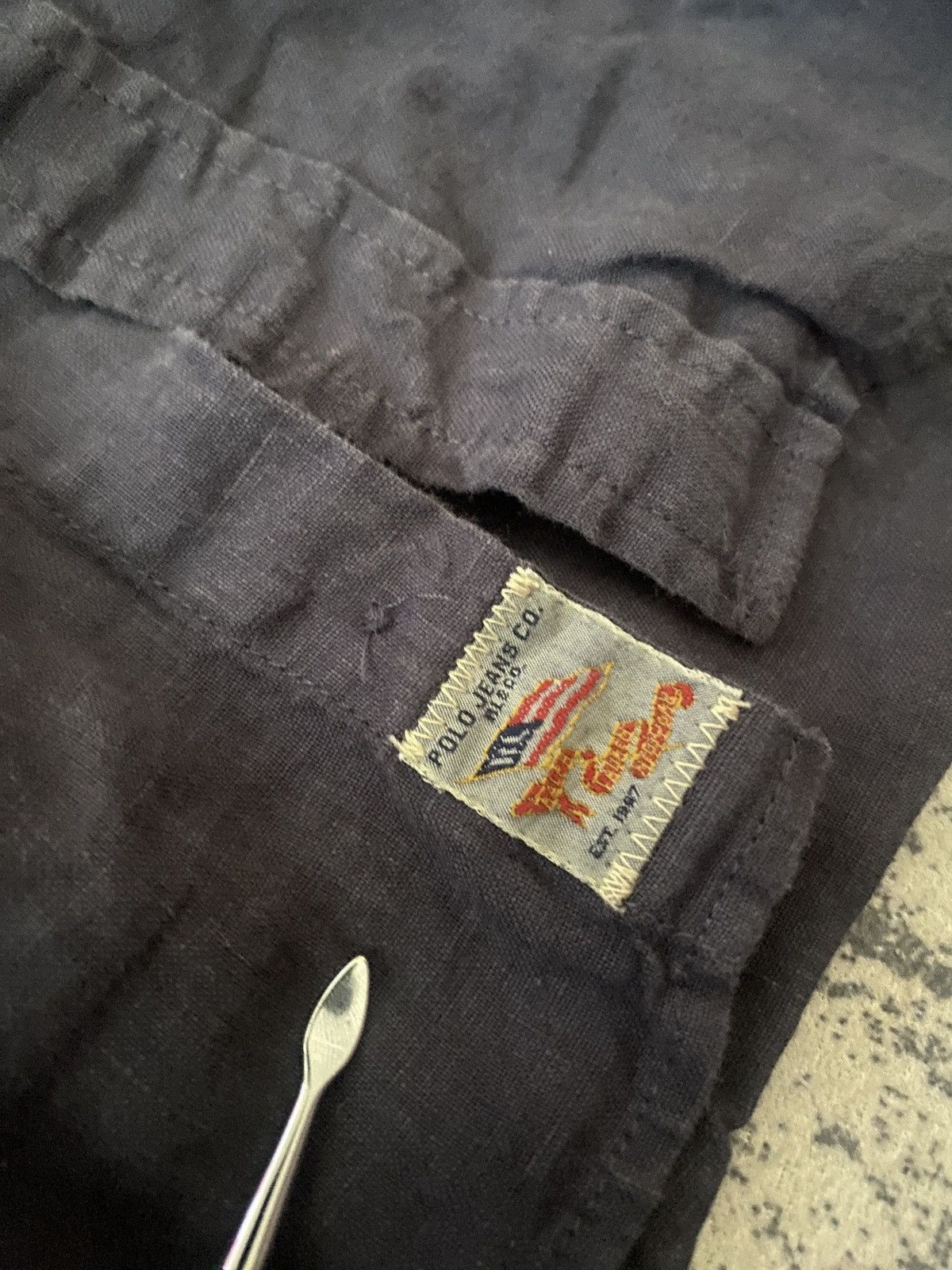 Ralph Lauren Vintage Polo jeans company ralph lauren linen shirt Size US XL / EU 56 / 4 - 6 Thumbnail
