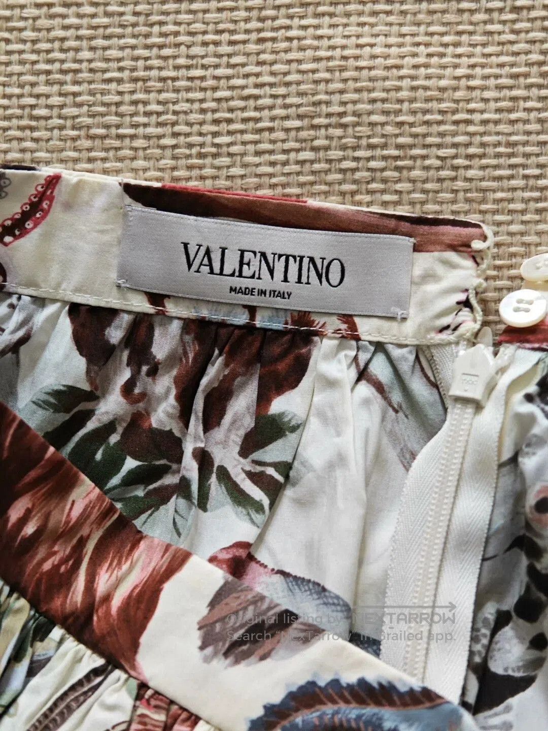 Valentino valentino animal print maxi skirt. Size 33" - 7 Thumbnail