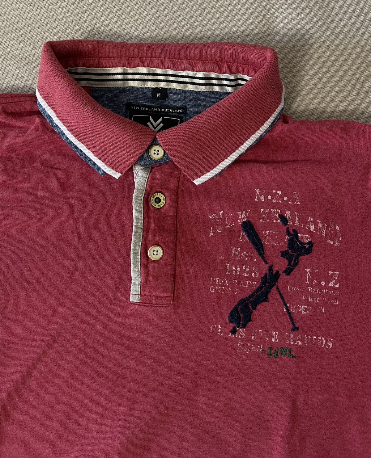 Canterbury of New Zealand × New Zealand Outback NZA New Zealand Auckland Polo with Double Collar, Longsleeve Size US M / EU 48-50 / 2 - 6 Thumbnail