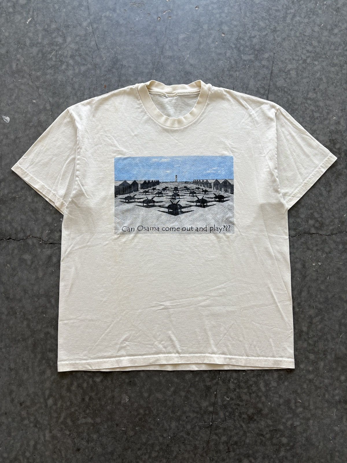 Vintage Vintage Y2K Funny Osama Tee Size US L / EU 52-54 / 3 - 1 Thumbnail