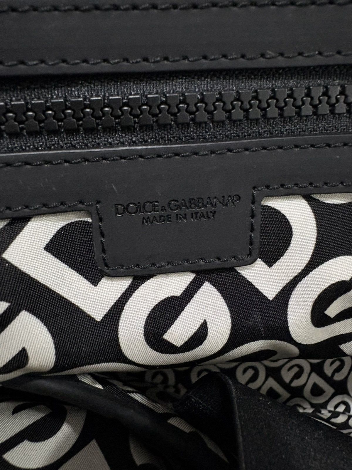 Dolce & Gabbana Dolce & Gabbana black neoprene DG logo duffle / holdall Size ONE SIZE - 5 Thumbnail
