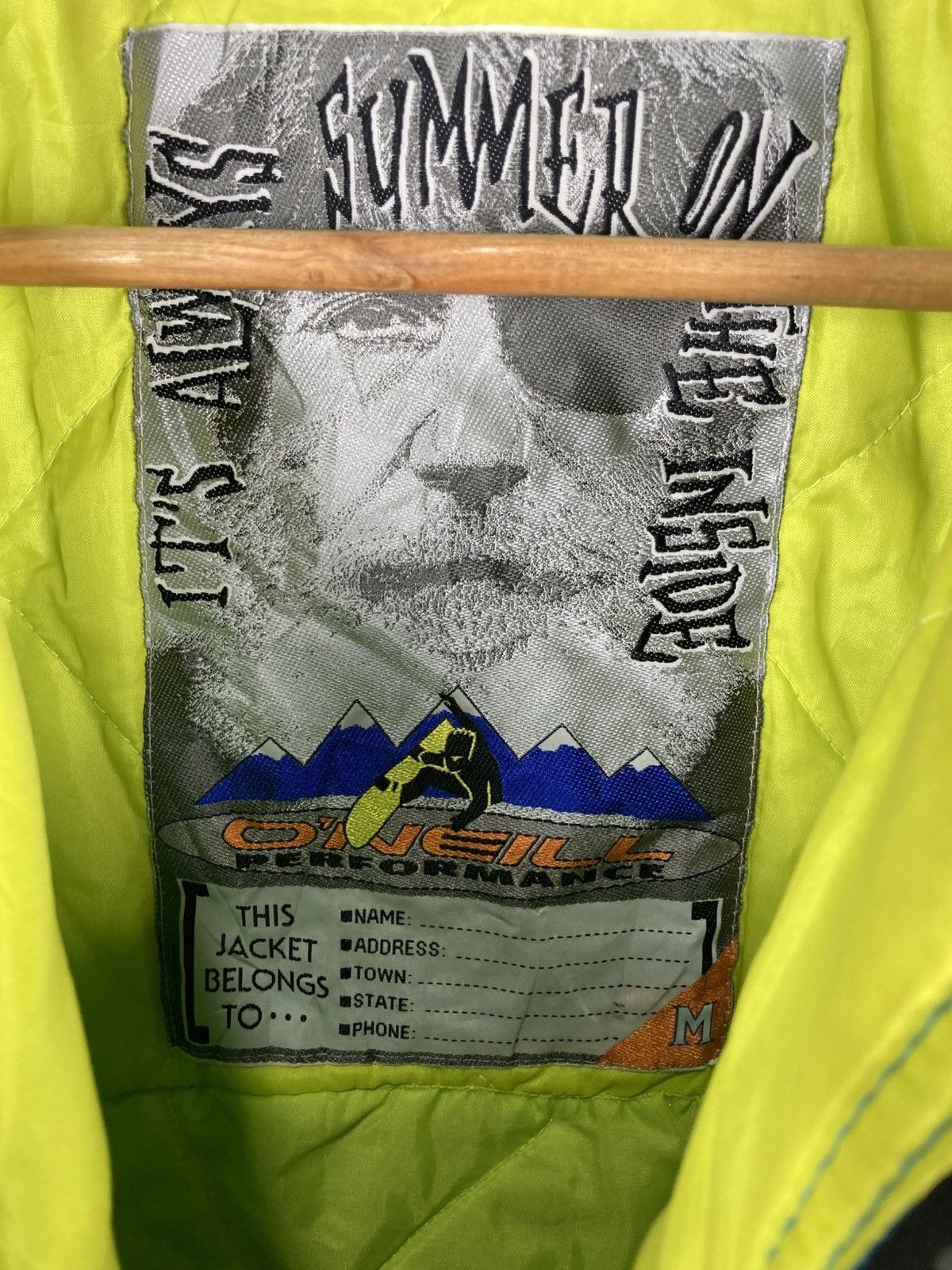 O'Neill Vintage 90s Oneill Full Proof Light Puffer Jacket Size US M / EU 48-50 / 2 - 6 Thumbnail