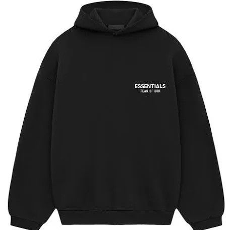 Fear of God Fear of God Essentials Black Fleece Hoodie II NEW! Medium Size US M / EU 48-50 / 2 - 3 Thumbnail