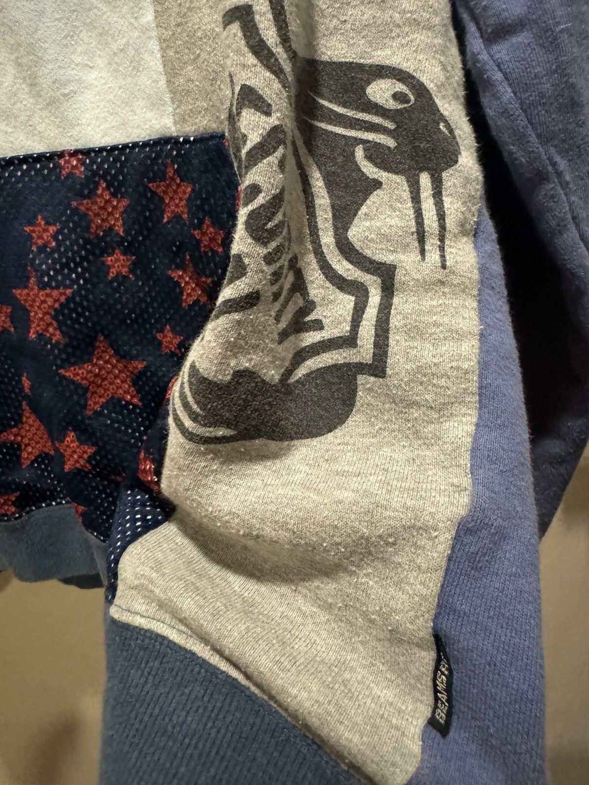 Beams Plus DECONSTRUCTIVE UNPARALLEL BEAMSBOY BULLDOG HEARTIES HOODIES Size US S / EU 44-46 / 1 - 10 Thumbnail