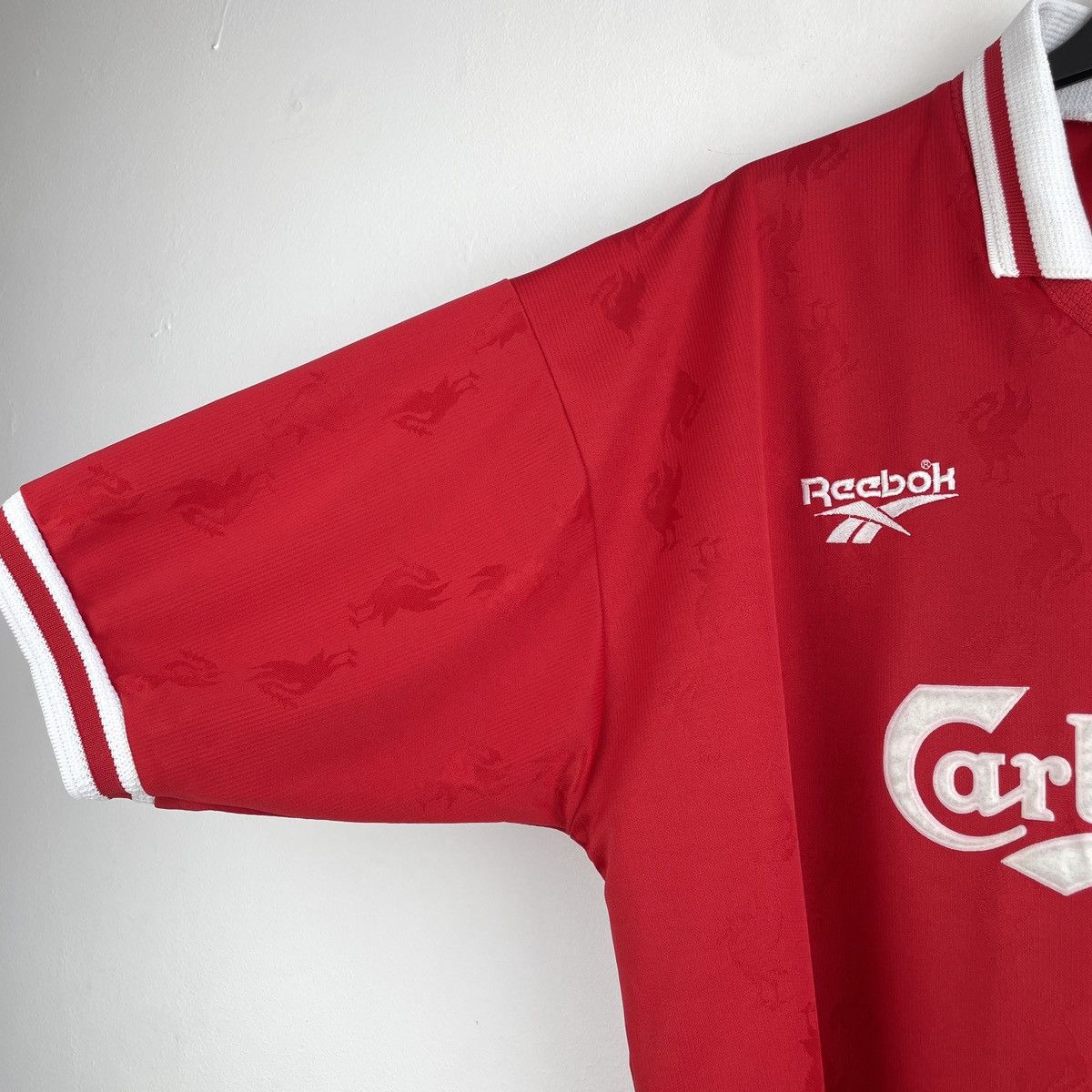 Reebok Vintage Liverpool 1996/1998 Reebok Home Jersey Shirt 46/48 Size US XL / EU 56 / 4 - 5 Thumbnail