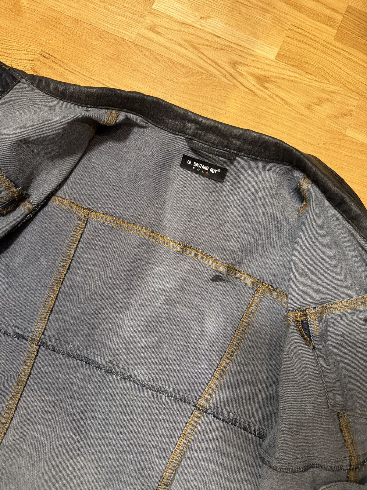 Other Waxed Cropped Denim jacket Size XL / US 12-14 / IT 48-50 - 4 Thumbnail