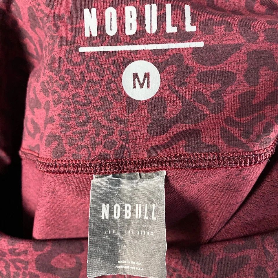 Other Nobull Leggings Women's Medium Plush Heather Leopard Print Size 26" / US 2 / IT 38 - 7 Thumbnail