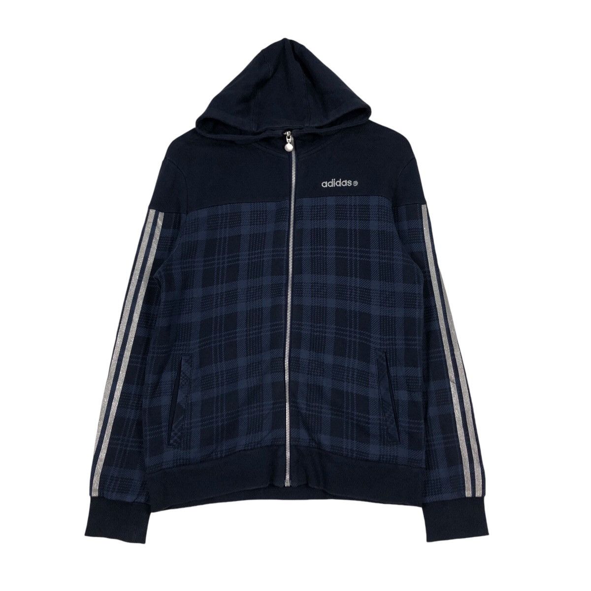 Adidas × Japanese Brand × Vintage Adidas Neo 90s Collection Sweater Hoodie Small #A3 Size US S / EU 44-46 / 1 - 1 Thumbnail