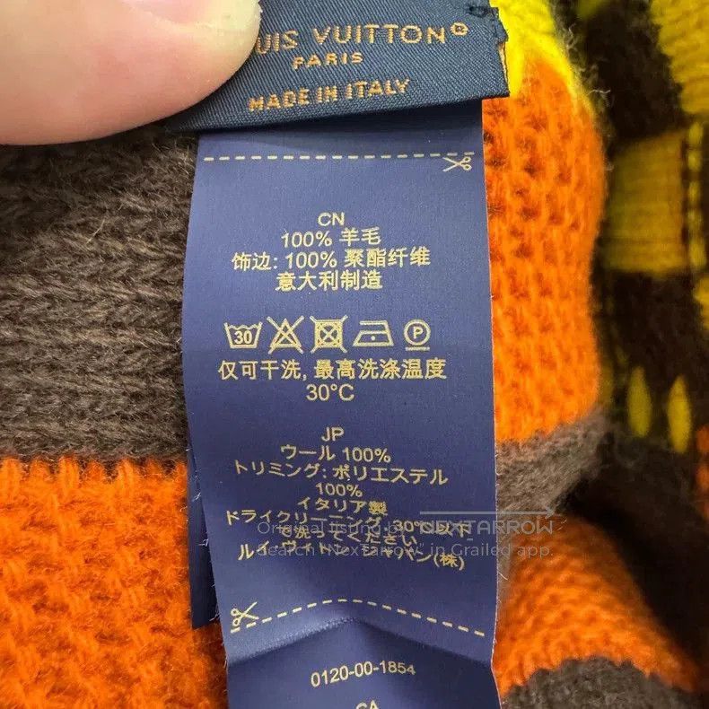 Louis Vuitton Louis Vuitton Pharrell Checkerboard Knit Beanie . Size ONE SIZE - 4 Thumbnail